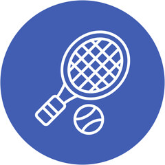 Tennis Racket Icon