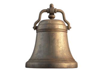 Vintage metallic bell.