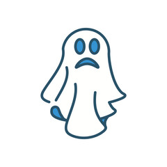 Ghosts vector icon stock illustration