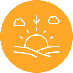 Sunset Icon