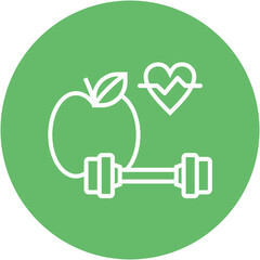 Healthy Lifestyle Icon