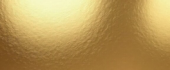 Golden Textured Background with Shimmering Metallic Sheen. A gold background with a textured surface.