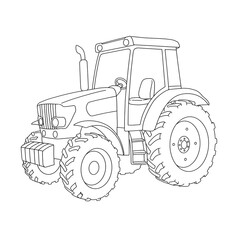 Tractor Sketch   