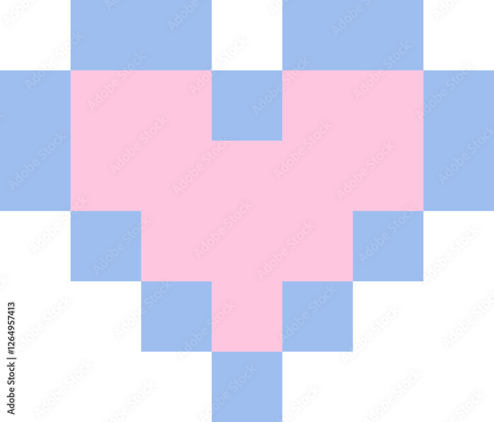 Wall mural pixel star sparkle cute retro 8 bit sparkle set. shiny pink game pixel art effect set. firework burs
