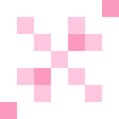 Pixel star sparkle cute retro 8 bit sparkle set. Shiny pink game pixel art effect set. Firework burst, arrow, space decoration. 90s aesthetics, y2k . 
