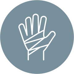 Obraz premium Injury Icon
