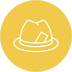 Journalist Hat Icon