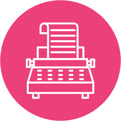 Typewriter Icon