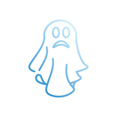 Ghosts vector icon stock illustration