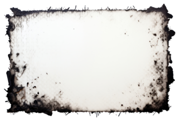 PNG White paper with burnt backgrounds text