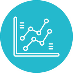Line Chart Icon