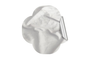 Naklejka premium Blank Sticker Design For Multi-purpose Use