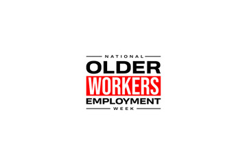 National Older Workers Employment Week