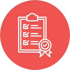 Fototapeta premium Compliance Standards Icon