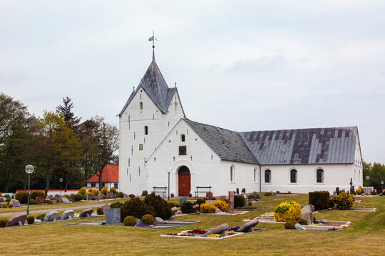 Saint Clemens church at Kirkeby, Rømø, Denmark