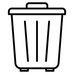 trash single icon