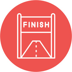 Finish Line Icon