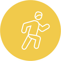 Fototapeta premium Running Journal Icon