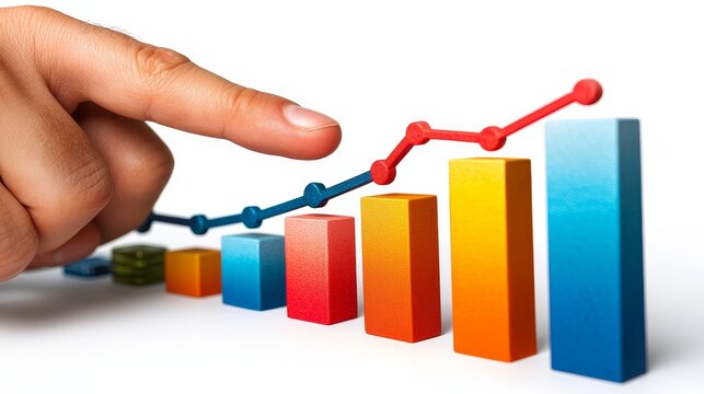 Business growth strategy financial collection insights market analysis coins and charts professional office environment analytical view