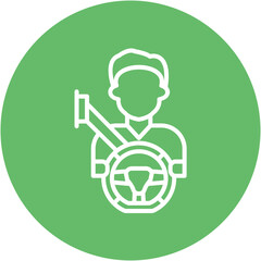 Driver Safety Icon