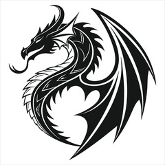 Ancient Golden Dragon Crest 