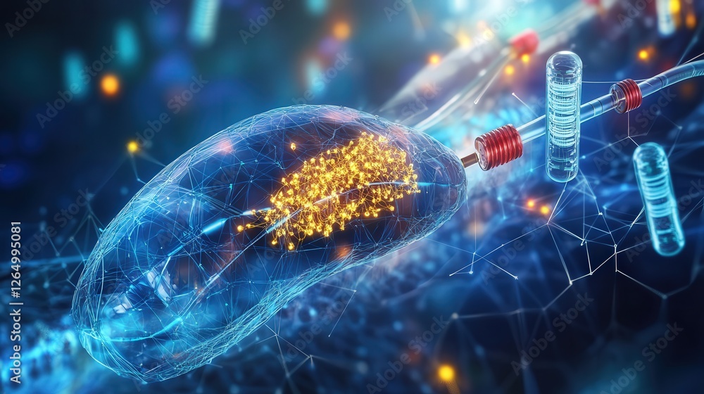 Poster bioengineered artificial pancreas that regulates insulin automatically.