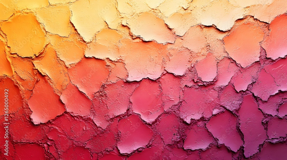 Poster abstract texture art with vibrant color harmony in gradient style for creative backgrounds