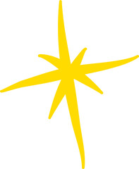 Sparkle doodle clipart 