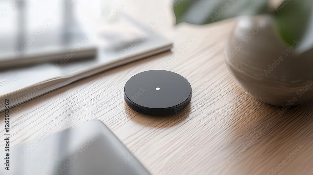 Poster bluetooth tracker with a minimalist design, powerful range, and intuitive app for locating lost item