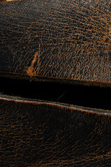 Background with skin texture. Closeup background with brown skin texture.