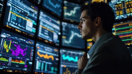 hedge fund algorithm monitoring volatility indexes and financial derivatives
