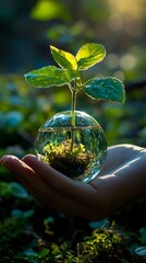 plant in water