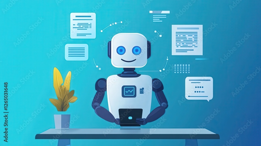 Poster hyper-intelligent chatbot capable of passing the turing test effortlessly.
