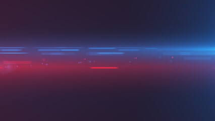 Fototapeta premium Red and blue light rays background 