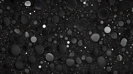 Abstract Monochromatic Oil and Water Texture: Close-Up Macro Photography AI Generated