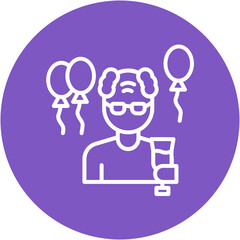 Retirement Party Icon