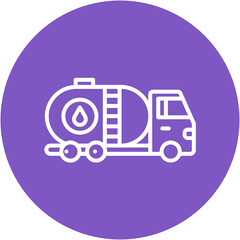 Oil Truck Icon