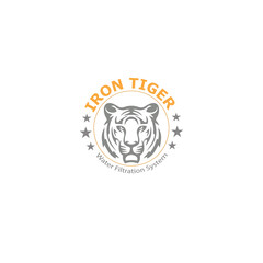 Simple tiger logo for trailer brand - iron tiger | Logo design