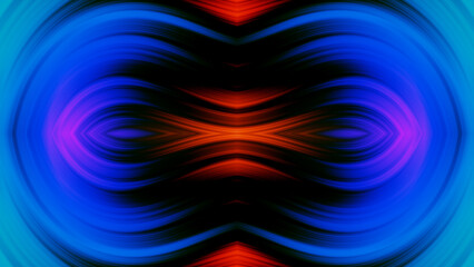 Fototapeta premium abstract blue background with waves