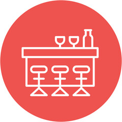 Bar Counter Icon