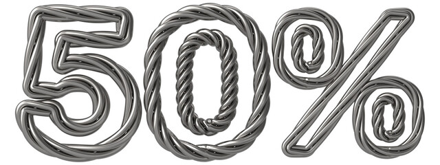 3D Representation of Number Percent