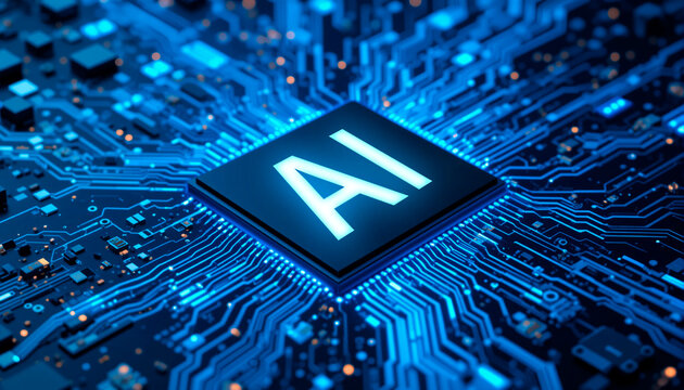 Glowing AI chip technology