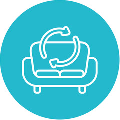 Fototapeta premium Repurposed Furniture Icon