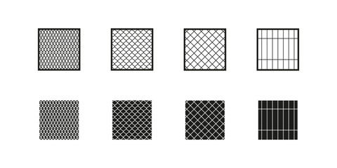 Fence Texture Vector Collection