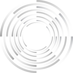 Naklejka premium Circular swirl lines