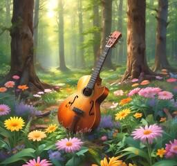 Illustration of sound background.