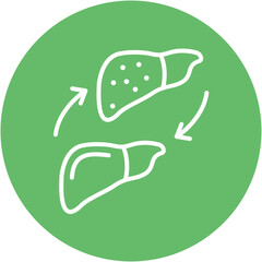 Liver Transplant Icon