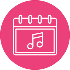 Festival Schedule Icon