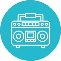 Ghetto Blaster Icon
