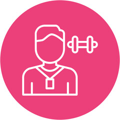 Personal Trainer Icon